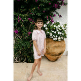 Pippa Dress - Soft Rose Stripe