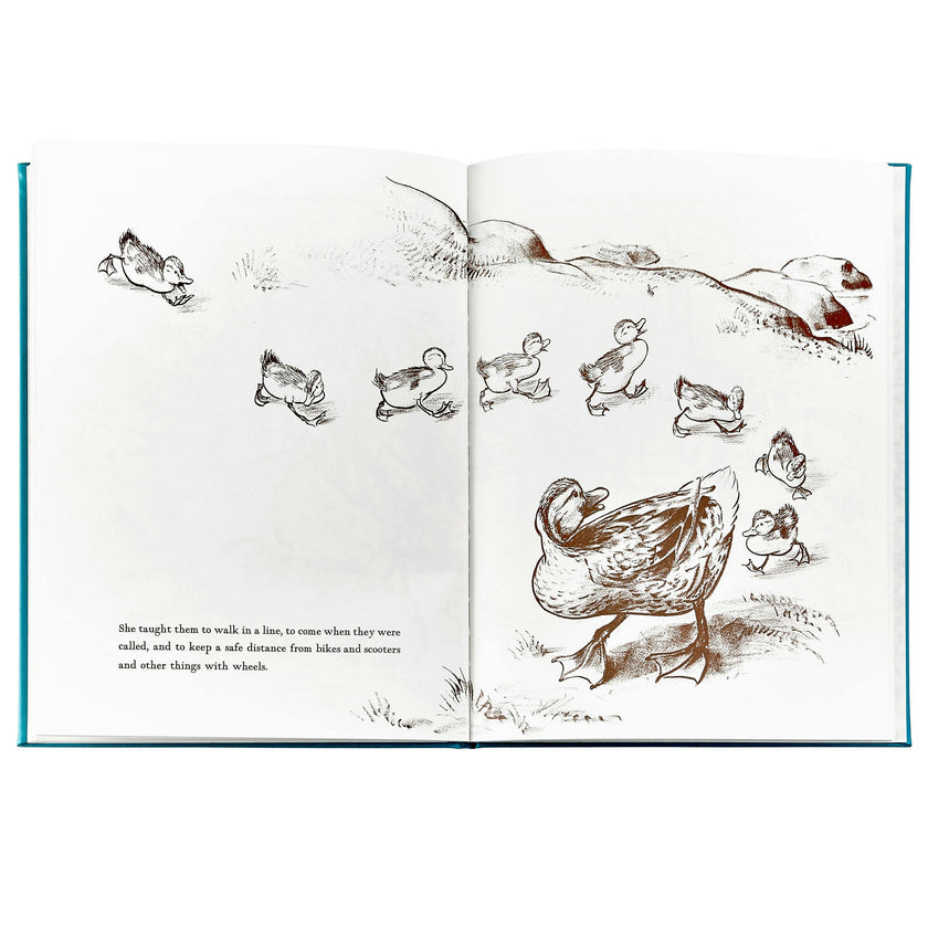 Make Way For Ducklings Leather Bound Classic Children's Book