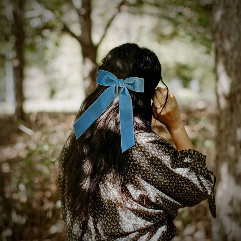 Mademoiselle Velvet Bow