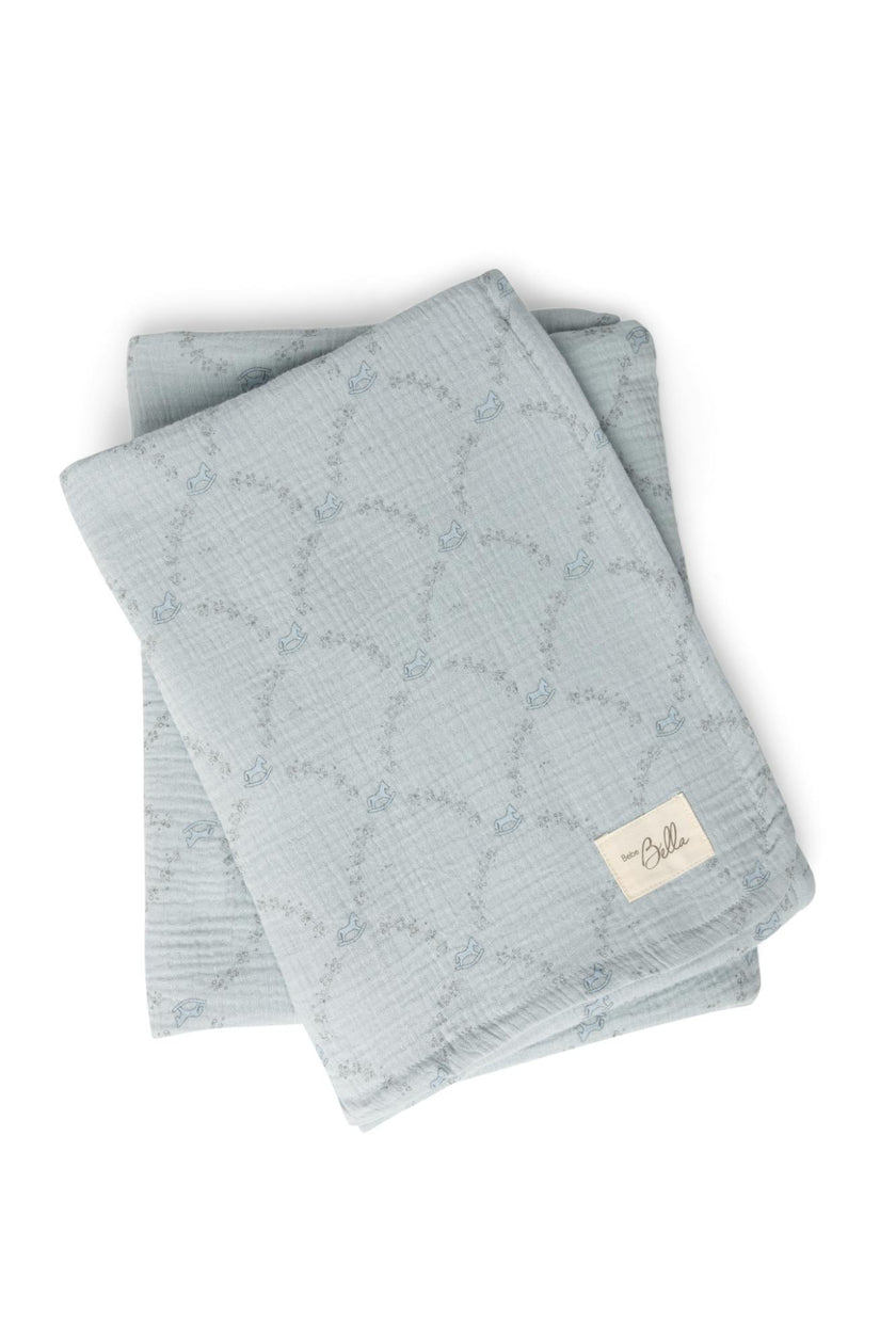 Rocking Print Cotton Swaddle