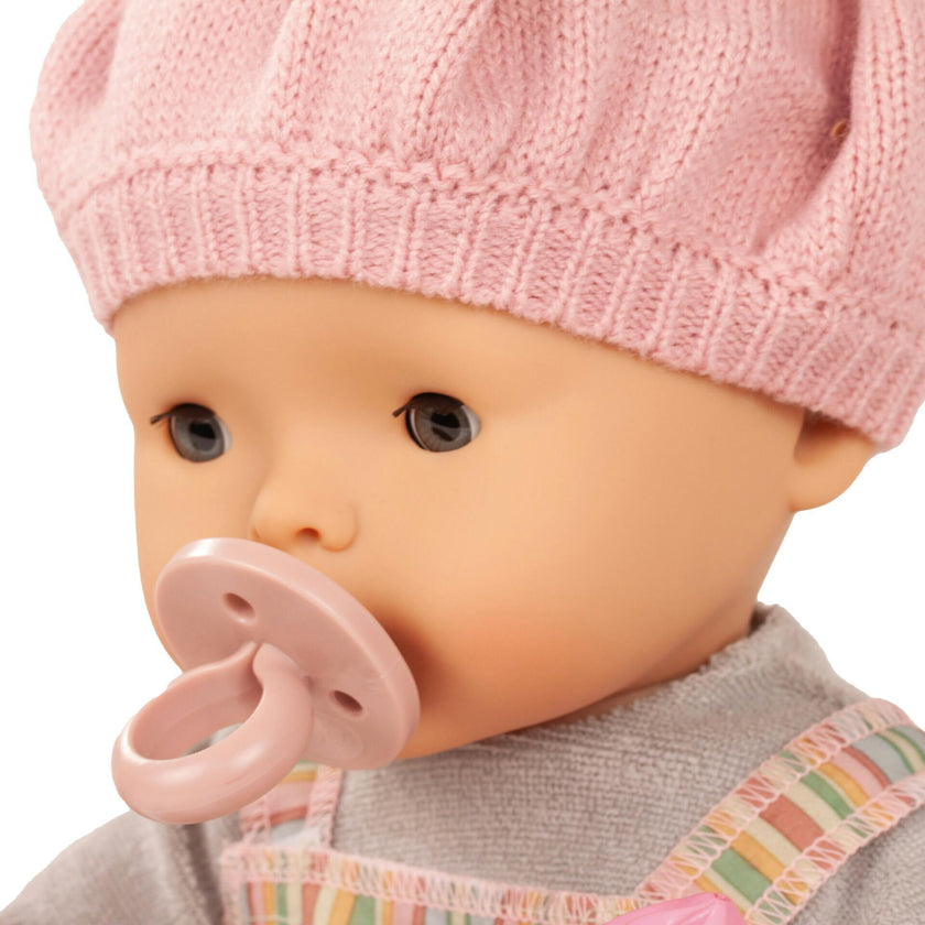 Gotz Maxy Aquini “Baby Beach Vibes” 16.5" All-Vinyl Bathing Baby Doll with Brown Sleeping Eyes