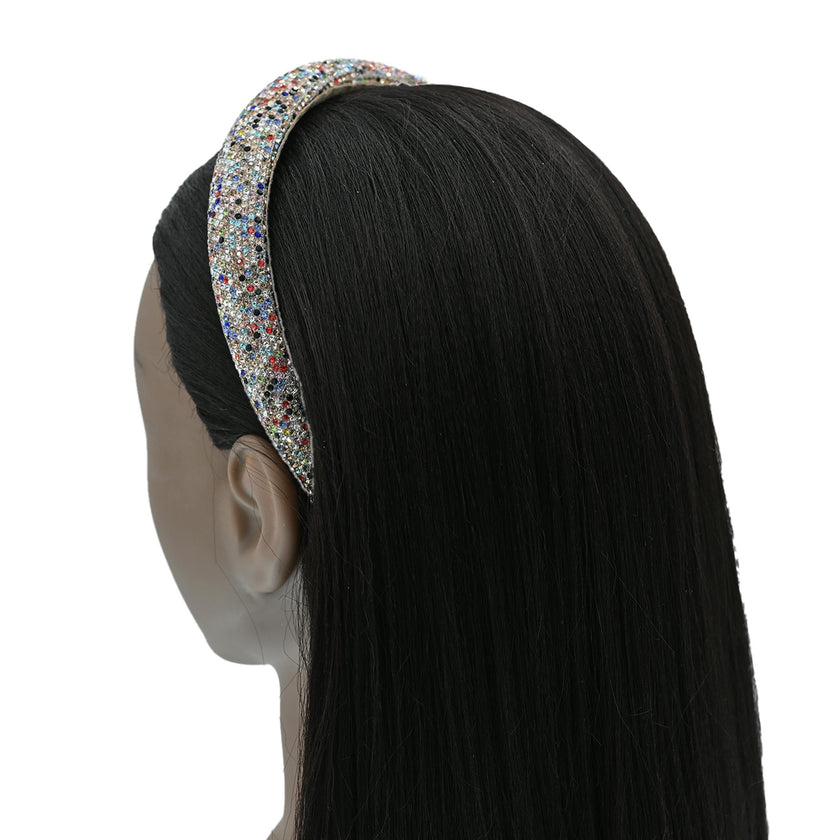 Multicolored Gemstone Rose Gold Headband