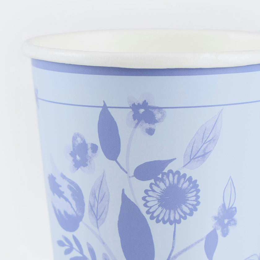 Vintage Botanical Cups