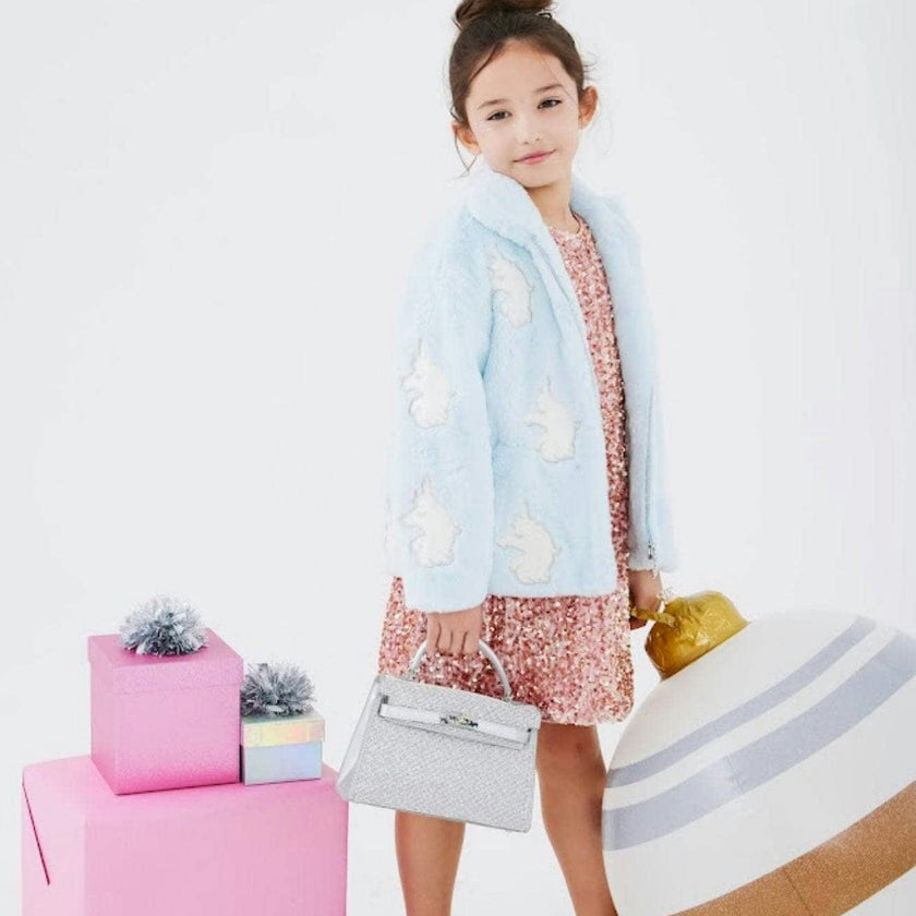 Sky Faux Fur Coat