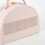 Flower Embroidery Suitcase