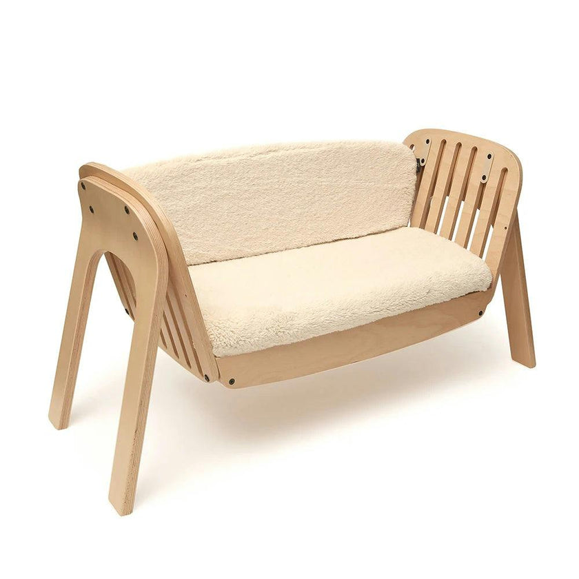 Cushions for KODO co-sleeping bed bench FUR MILK