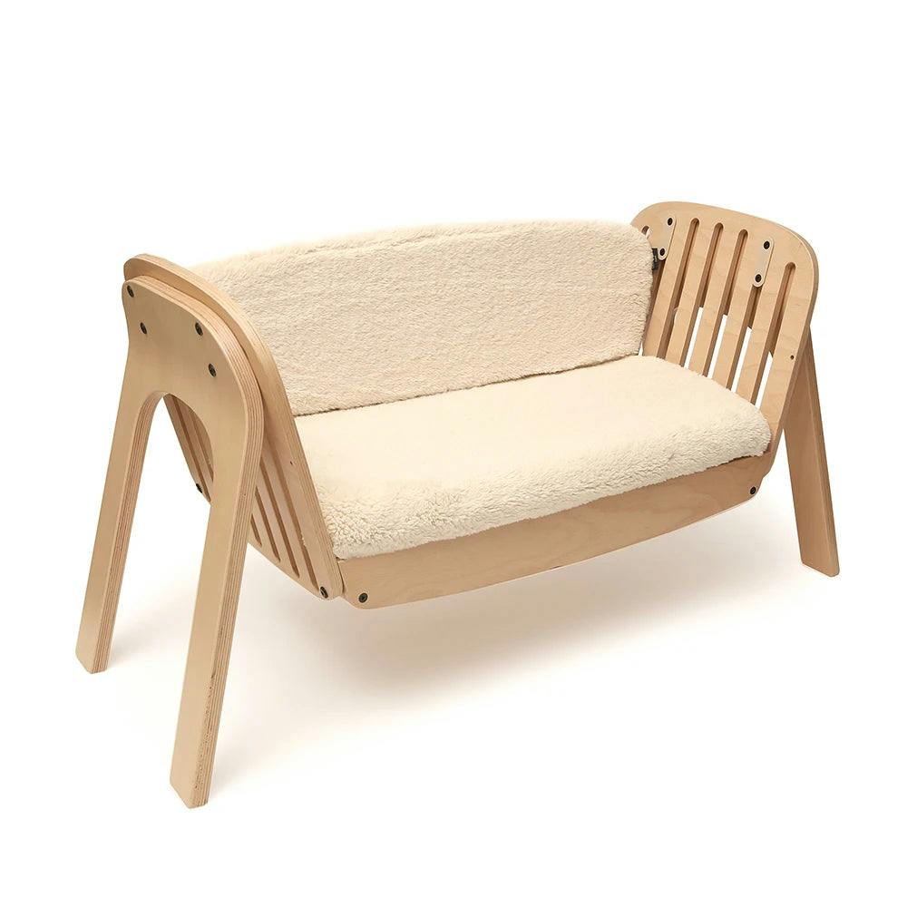 Cushions for KODO co-sleeping bed bench FUR MILK