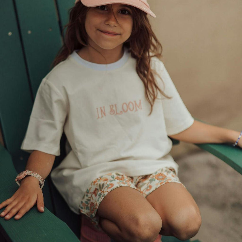 Oversized T-Shirt | Organic Cotton Jersey - In Bloom