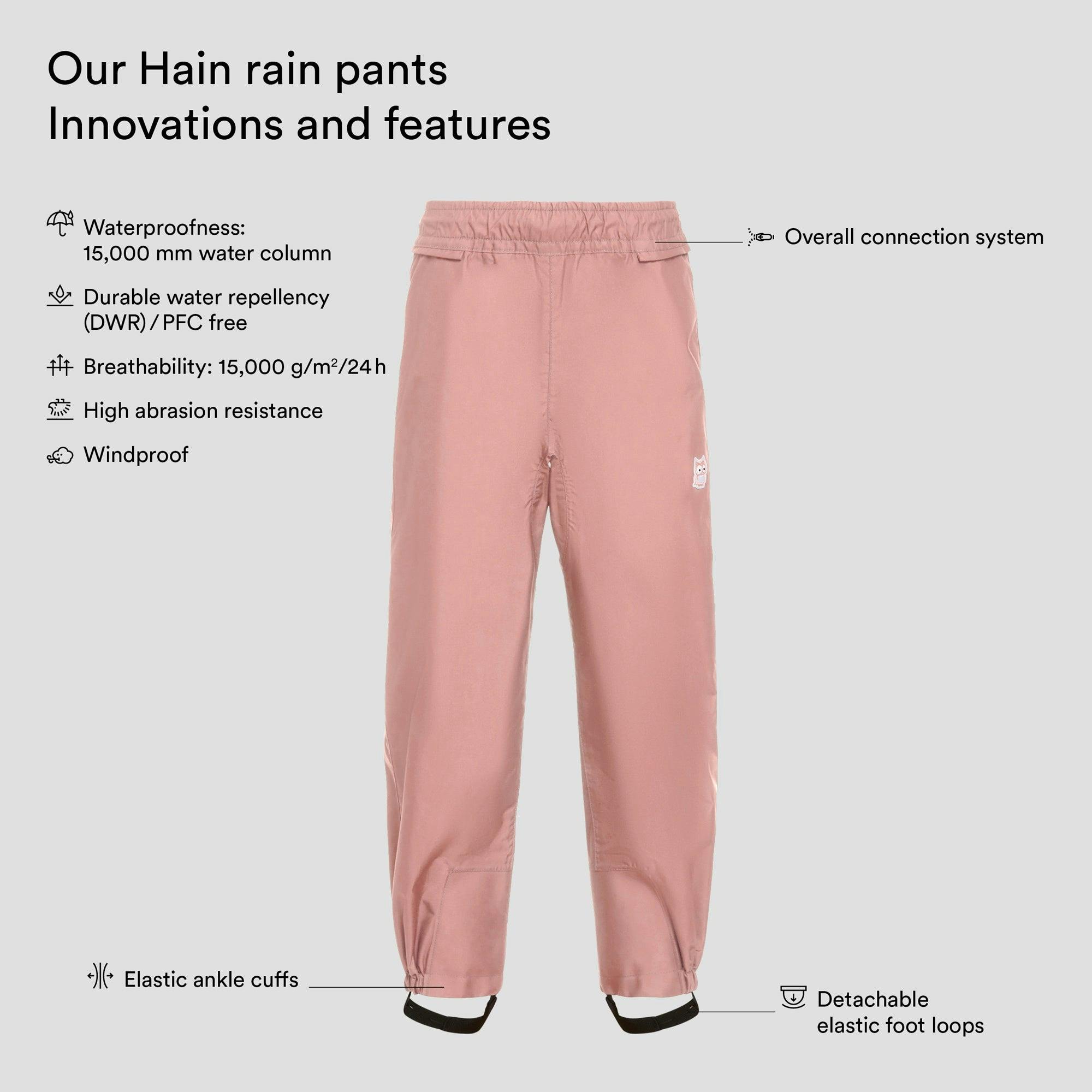 Hain rain pants