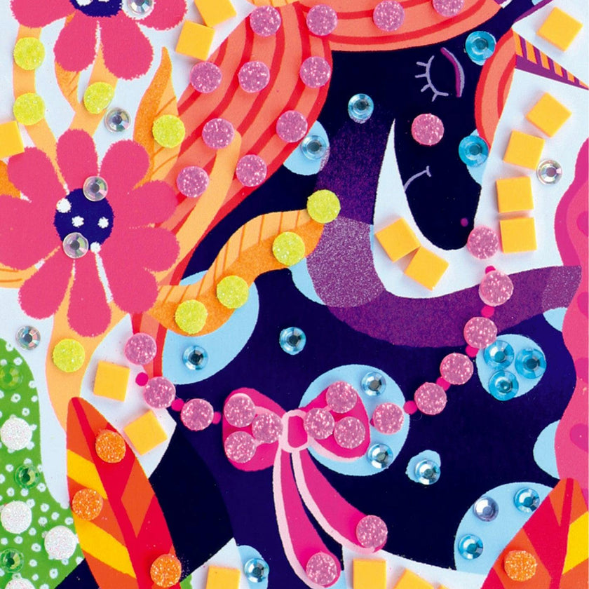 Stick'N Fun - XS Mosaics Unicorns - 5y+