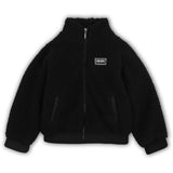 Black Faux Shearling Jacket