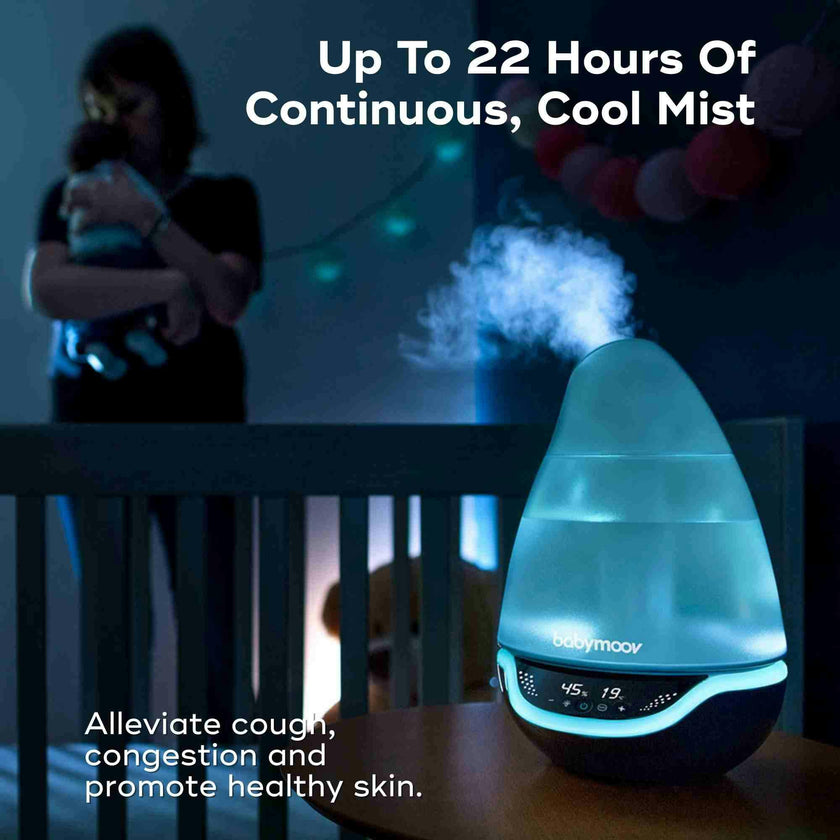 Hygro+ Cool Mist Baby Humidifier – 3-in-1 with Diffuser & Nightlight