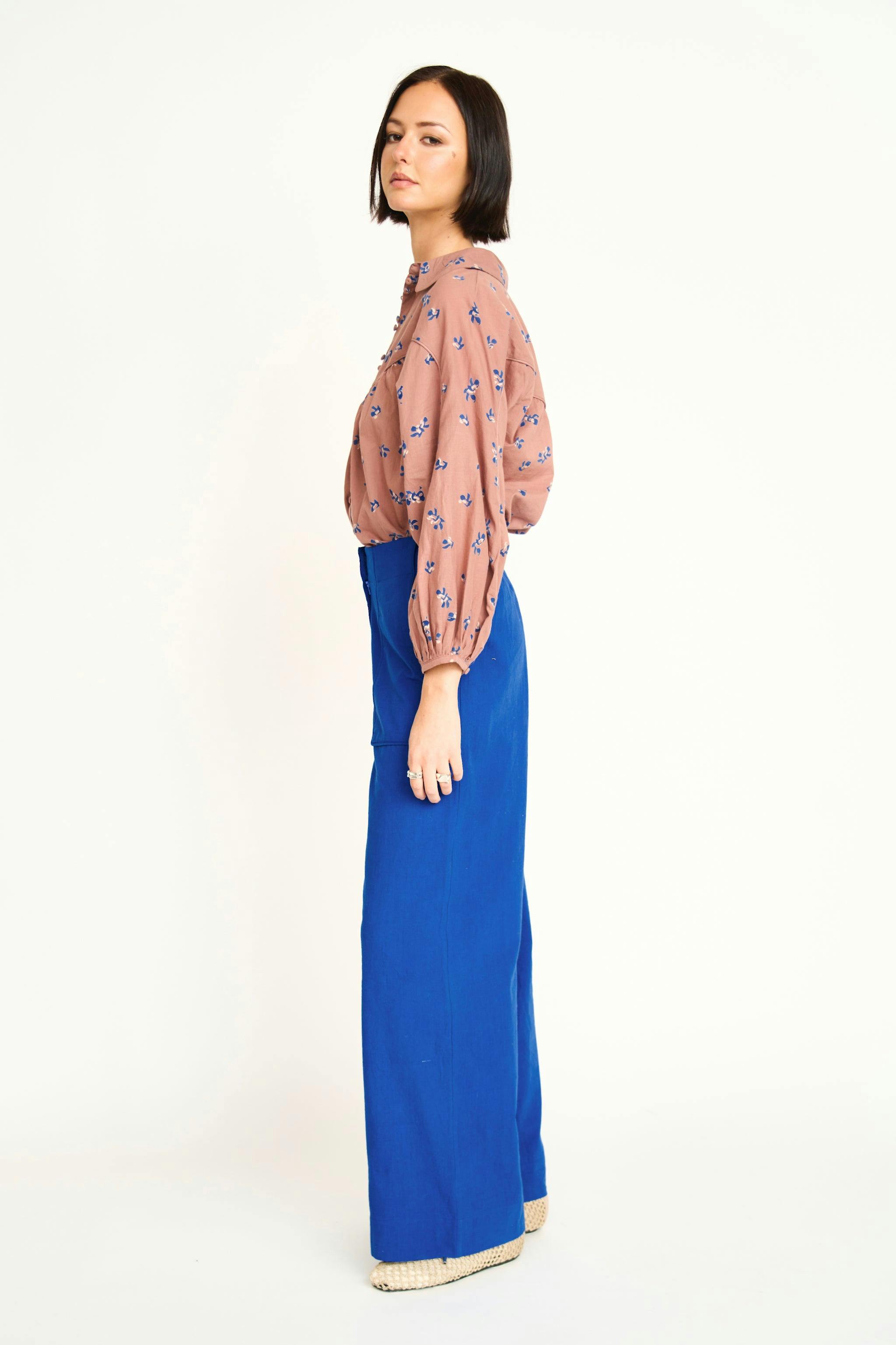 Tivot Pant in Cobalt