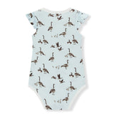 Goose Luxe Stretch Ruffle One Piece