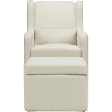 Adrian Swivel Glider with Storage Ottoman