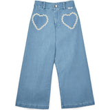 Mipounet SS26 Louise Denim, Pant Light Blue