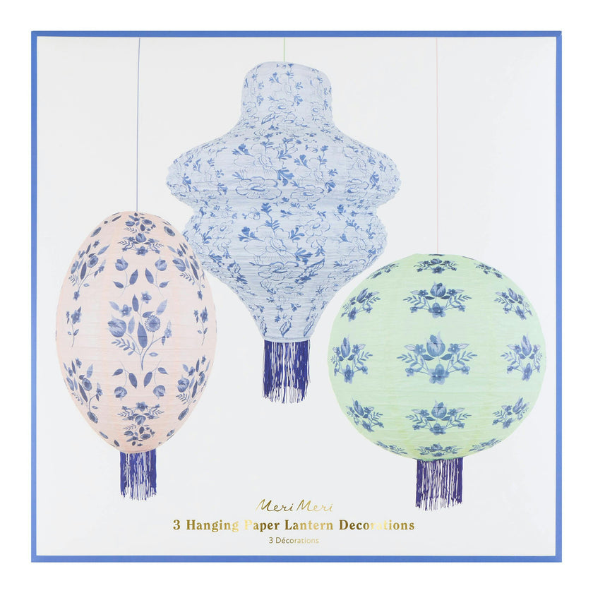 Vintage Botanical Lanterns