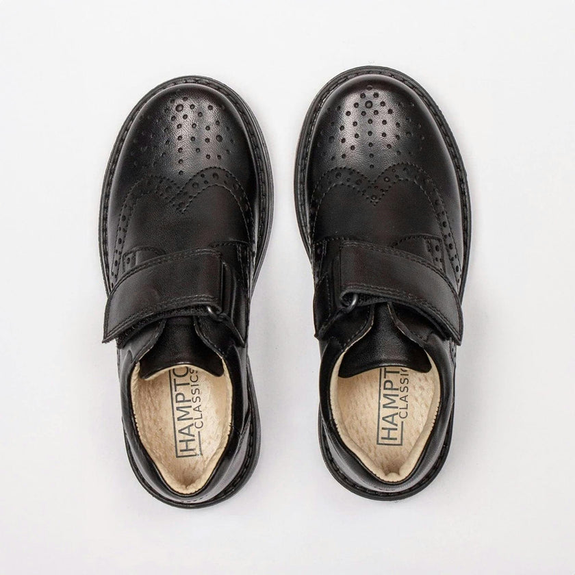 Hampton Classics Gregory School Shoes in Black