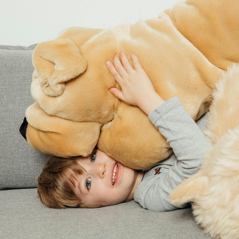 LA PELUCHERIE My Dog Hector - Large 65cm
