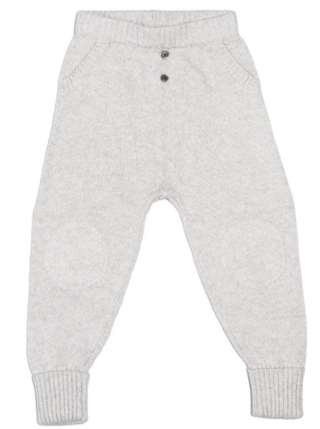 Baby Pants with Knee Pads | Grey