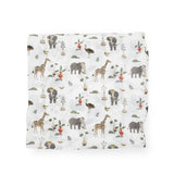 Deluxe Muslin Swaddle Blanket 2 Pack - Safari Social 2