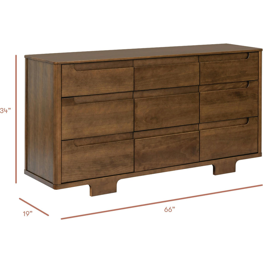 Yuzu 9-Drawer Extra Wide Assembled Dresser (66")