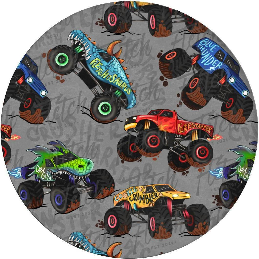 Monster Jams Crib Sheet