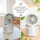 2-in-1 Air Purifier and Desk Fan