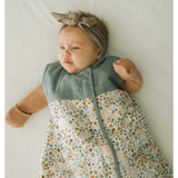 Cotton Muslin Quilted Sleep Bag - Pressed Petals