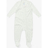Marley Zip Pajama, Seafoam Hearts