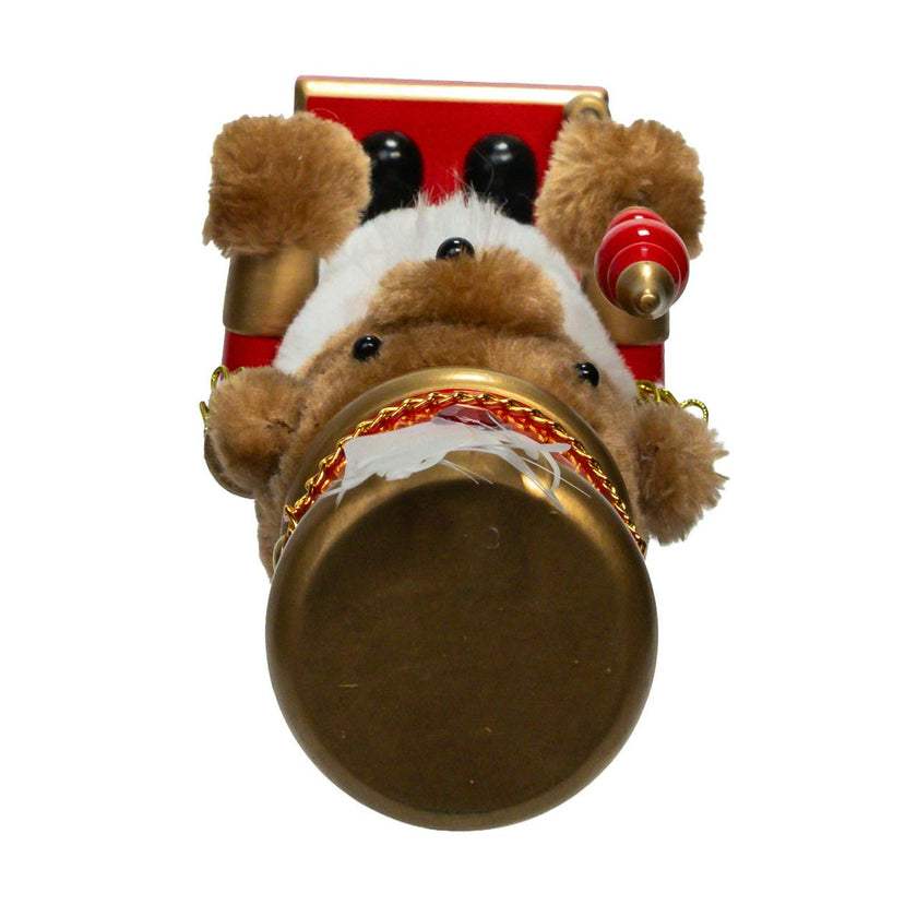 Kurt Adler 15-Inch Teddy Bear Soldier Nutcracker