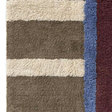 Washable Rug Color On Indigo Blue