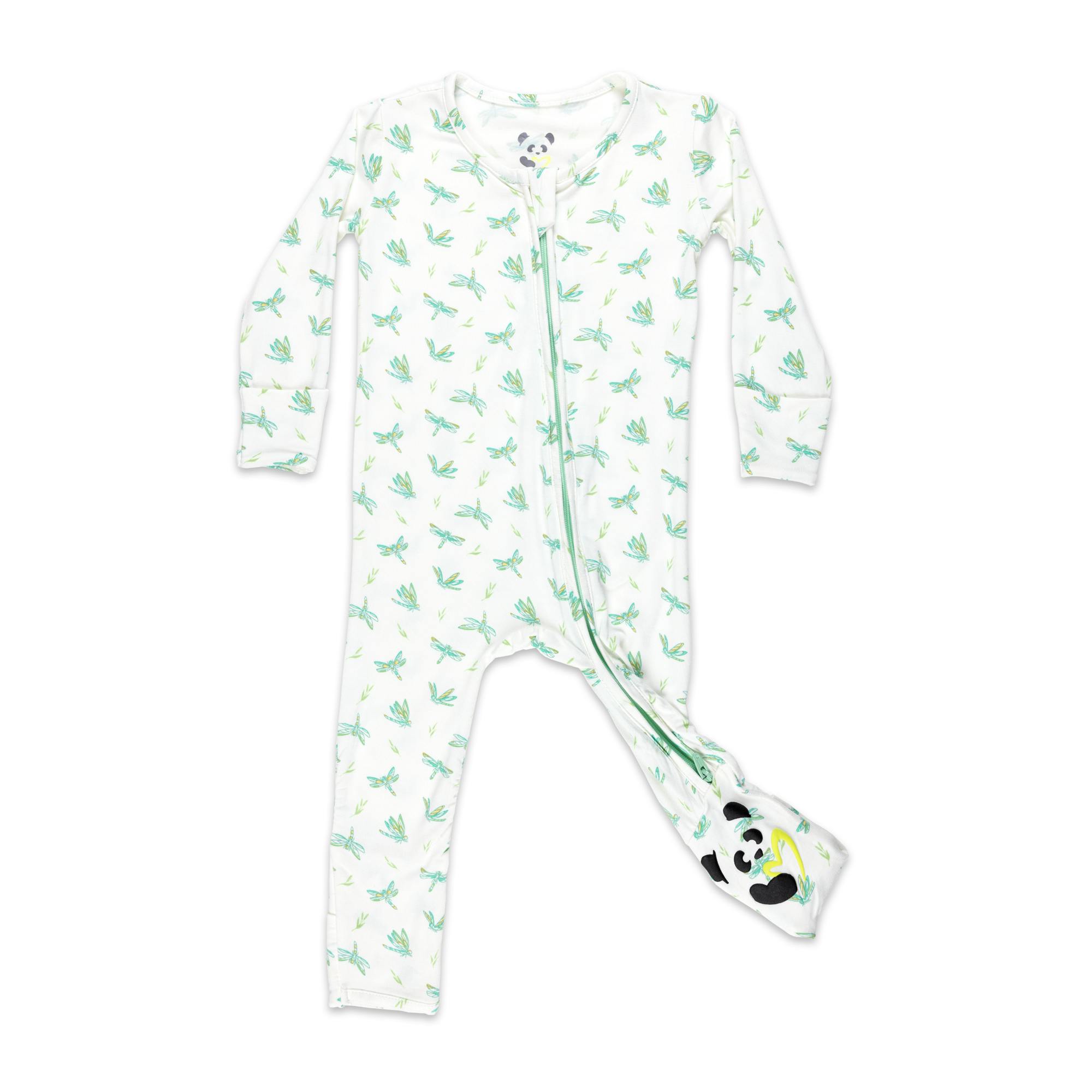 Dragonfly Bamboo Convertible Footie