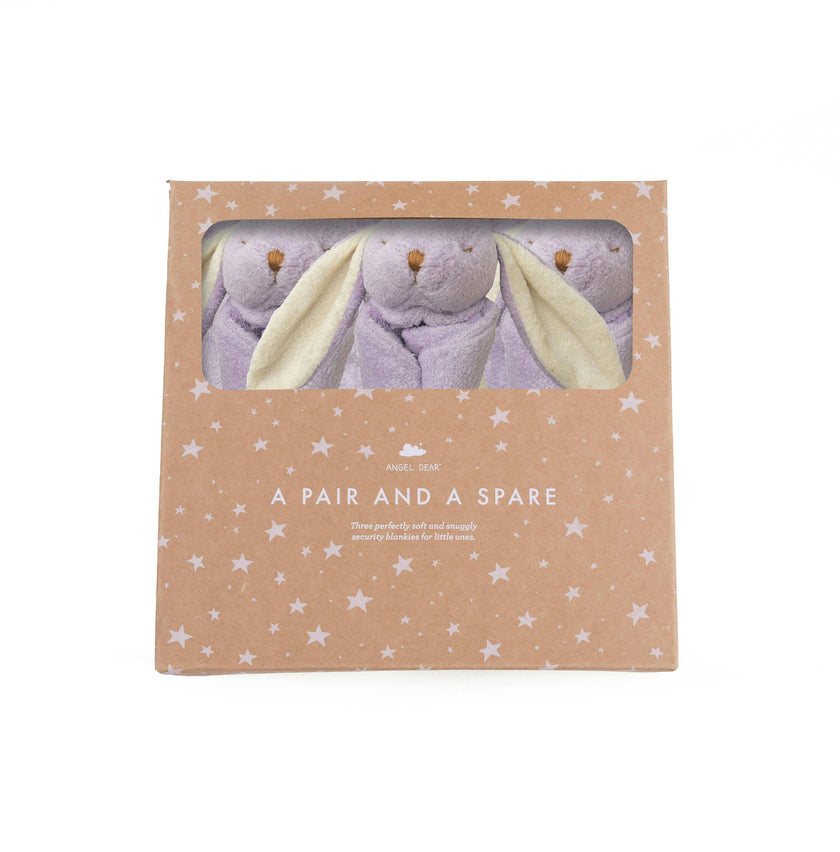 Pair and a Spare - Lavender Bunny
