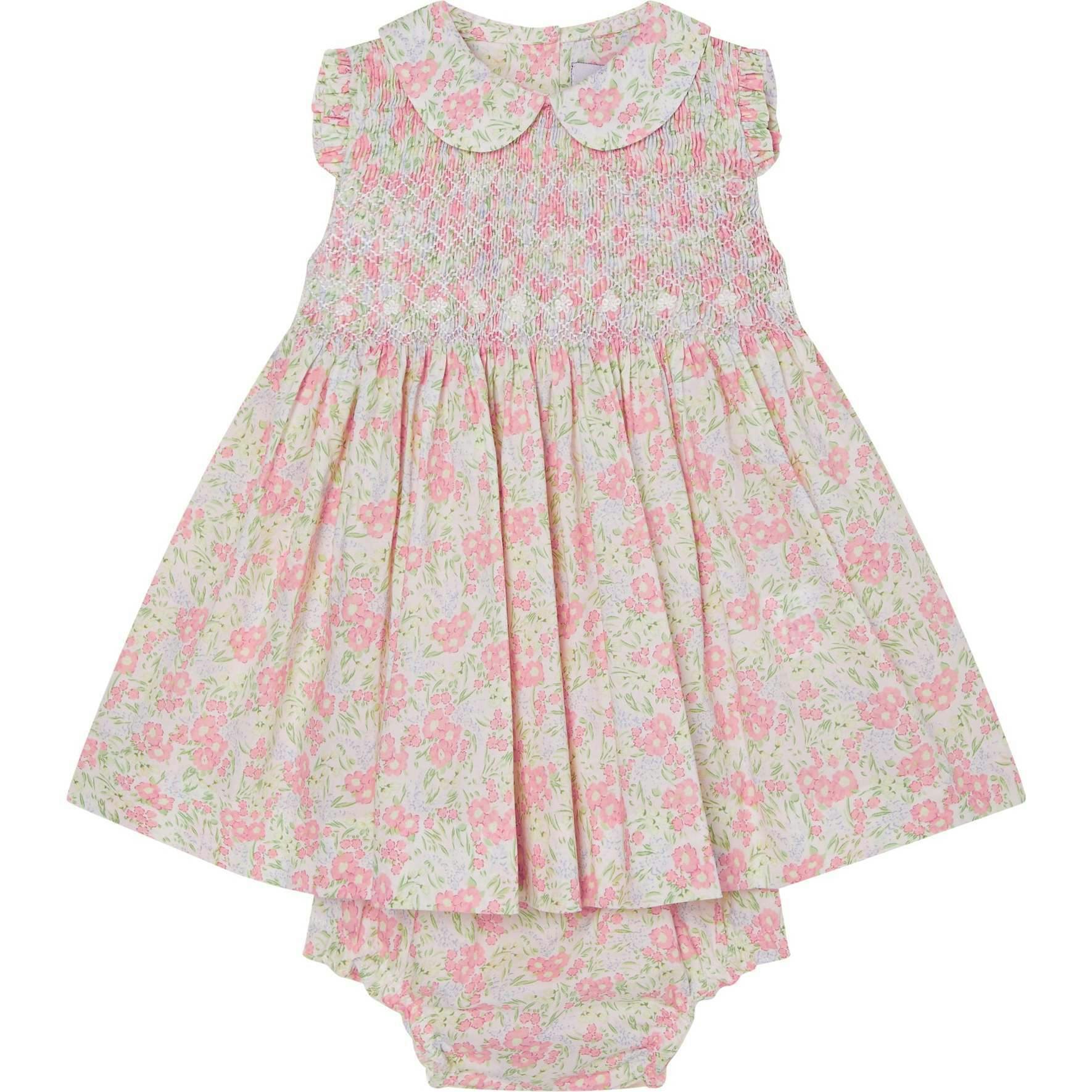 Hand-Smocked Baby Dress Tansy
