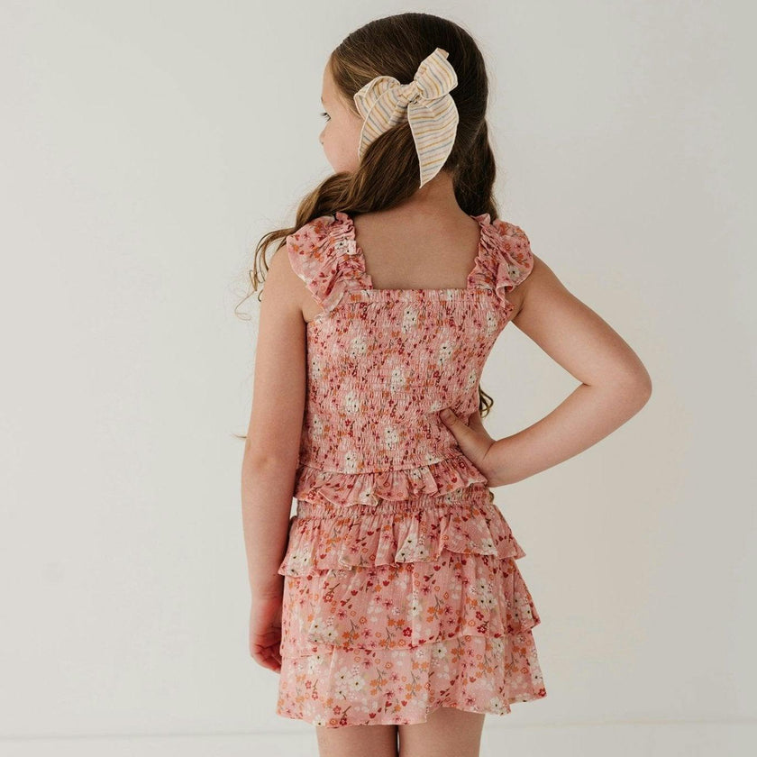 Tiered Mini Skirt