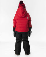 Two Piece Play Snowsuit Red With Black Pants