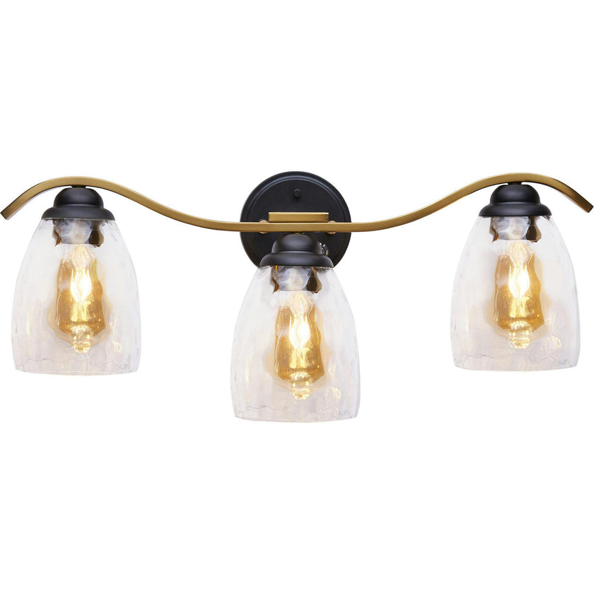 Heidi Dimmable 3-Light Bathroom Vanity Light