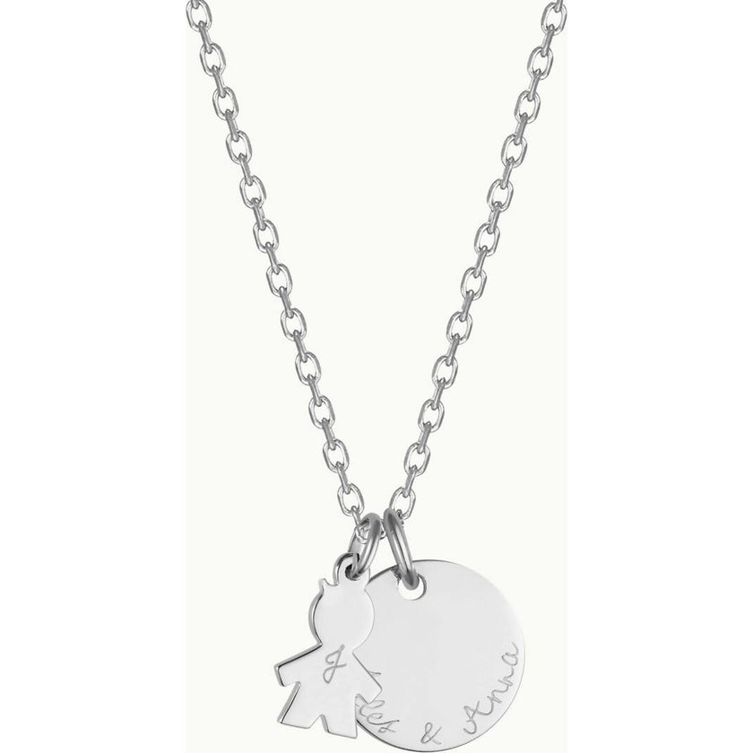 Mini People Charm, Sterling Silver