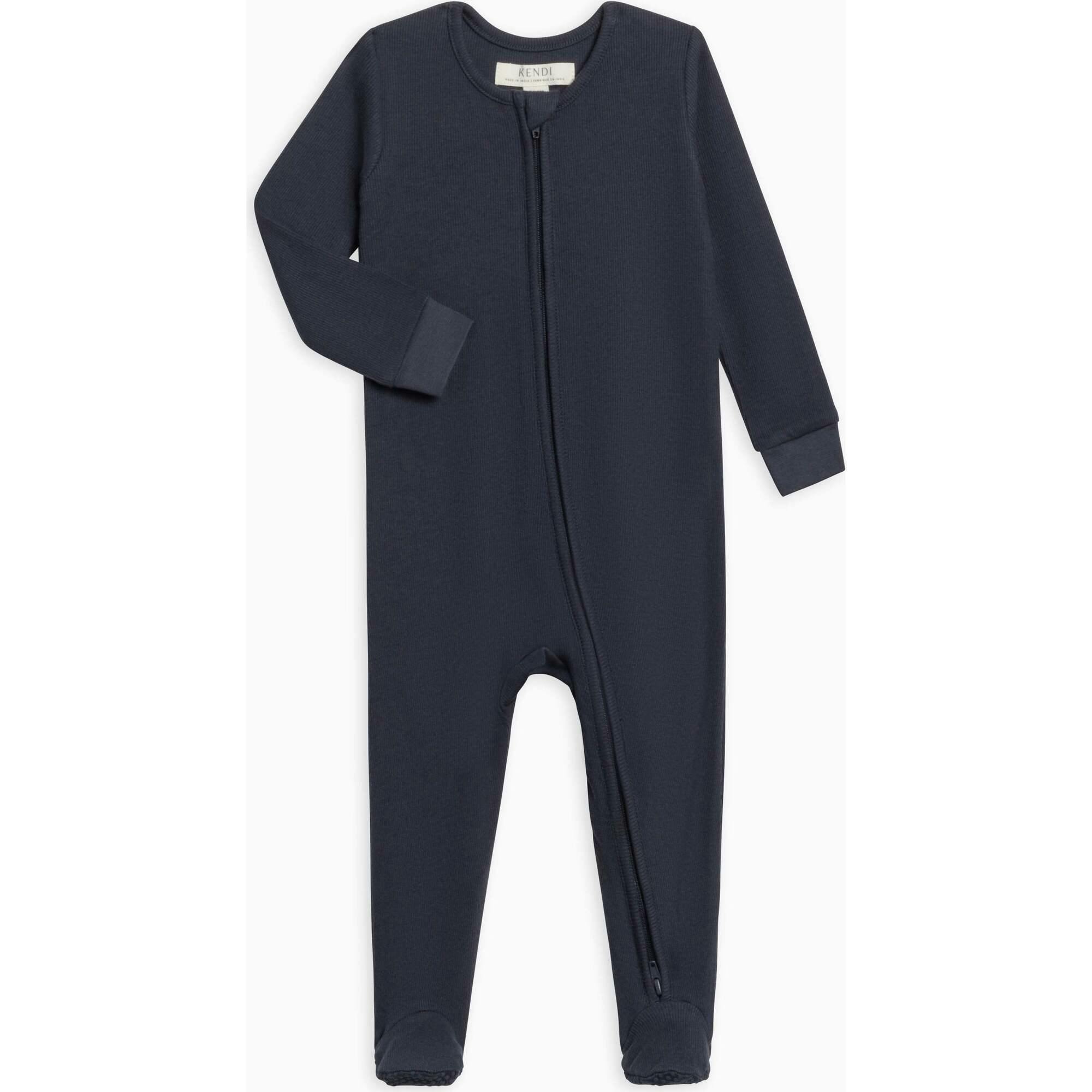Kit Ribbed Zipper Sleeper