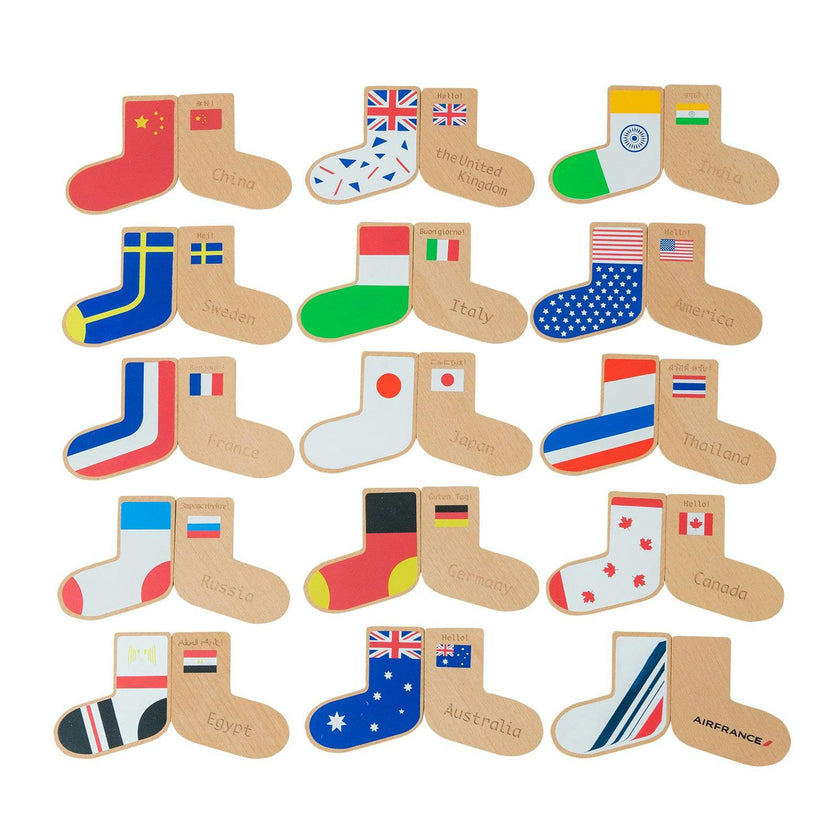 step to the world matching game