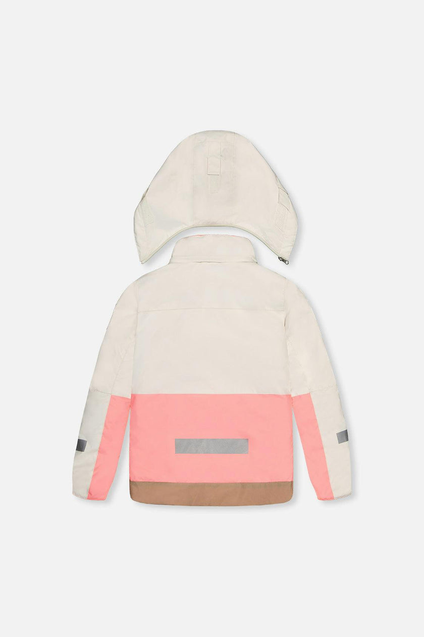 Two Piece Teknik Snowsuit Off-White And Pink
