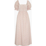 The Scarlett Nap Dress - Ivory Geo Ditsy