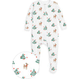 The Organic Zipper Footie [Tinsel Trees]