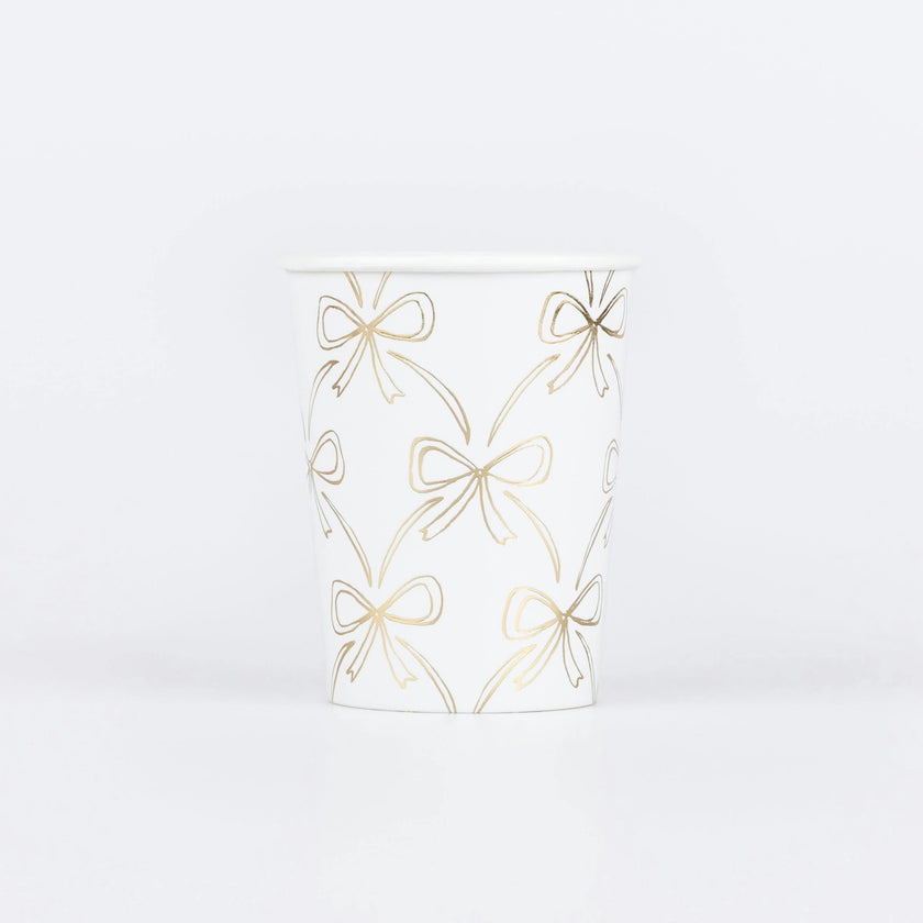 Gold Bow Cups