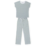 Marcia Women's Pajama Pant Set - Cowboy Boots