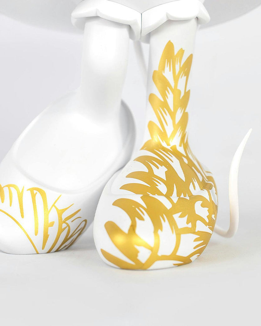Minnie STAR STYLE White & Gold 12in