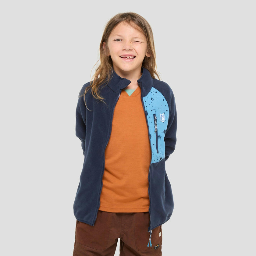 Galaxy Avan PrimaLoft Bio Fleece Chin Guard Zipper Jacket
