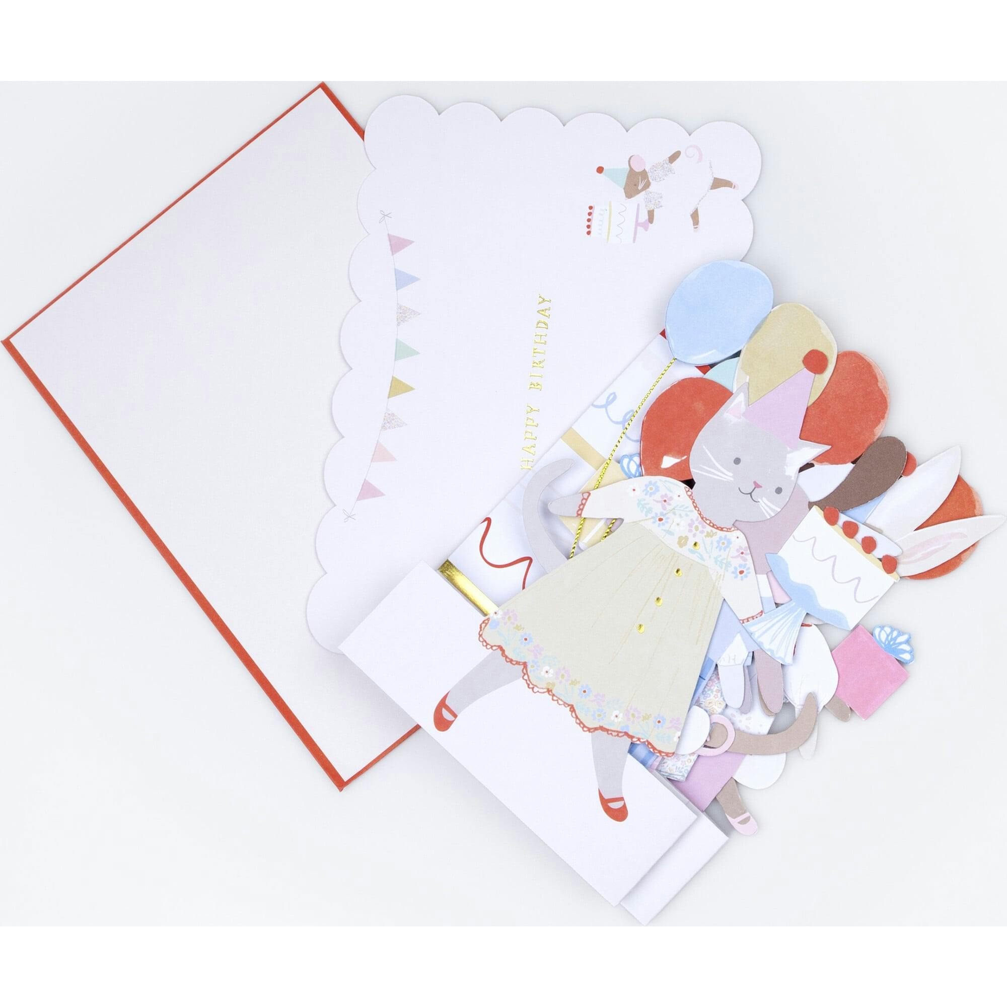 Animal Friends Birthday Card