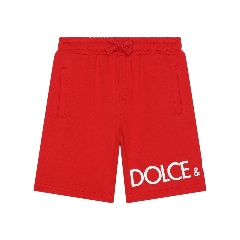 Red Logo Shorts